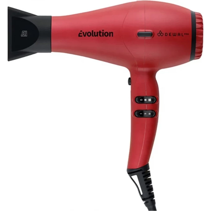 Фен DEWAL PRO EVOLUTION красный 03-9010 Red