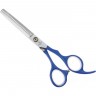 Парикмахерские ножницы COLOR STEP филировочные 28 зубцов 5.5" DEWAL ML55AS-BL
