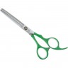 Парикмахерские ножницы COLOR STEP филировочные 28 зубцов 5,5" DEWAL ML55AS-GN